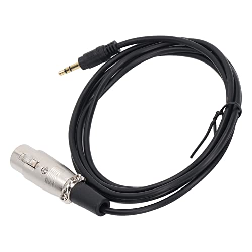 Cable adaptador XLR a 3.5mm de 1.5 metros miniatura 4