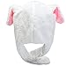 Xinlie Gorro de Peluche con Orejas de Conejo Sombrero de Orejas de...