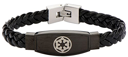 Electronic Arts Star Wars Imperial Logo Leather Bracelet