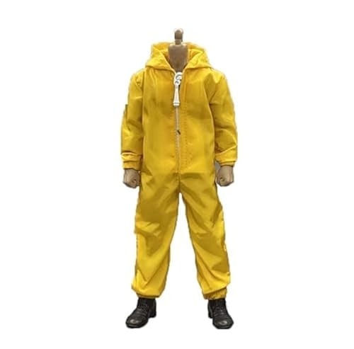 ximitoy 1/12 Scale Soldier Clothes Trendy Yellow Jumpsuit Model for 6'' (no Figure)