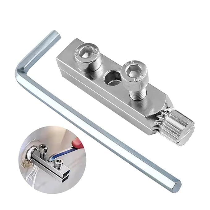 Faucet Angle Valve Broken Wire Extractor Adjustable Universal Screw Extractor Tool Broken Bolt Remover Pipe Valve Removal Plumbing Repair Kit-image-1