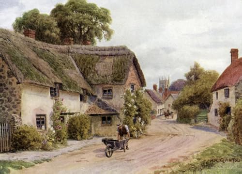 Toile Décor Art Mural Classique Carhampton par Alfred Robert Quinton Peinture Moderne 60x90cm