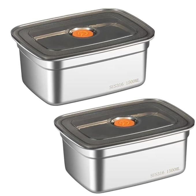 Image of Glass Overnight Oats Jars With Spoon And Lid 350 ML, Airtight Oatmeal Container With Measurement Marks, Mason Jars With Lid For Cereal On The Go Container Yugart (Multicolor) (2 Pcs 1500 Ml)