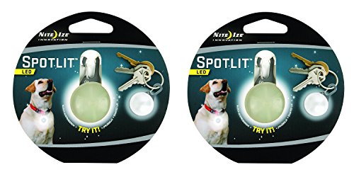 Nite Ize SPOTLIT Night Safety Light Color:White Pack of 2