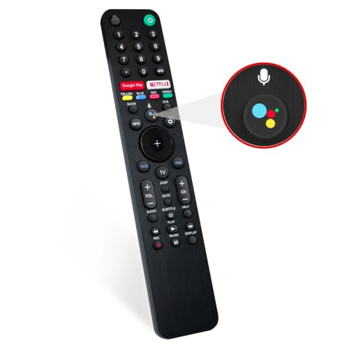 Image of Smart Voice Remote RMF-TX500U Fits Sony Bravia XR KD XBR TVs 2019-2023 | 2s Bluetooth Sync & 0.2s Rapid Response, Upgraded Smart Voice Control & Direct Hotkeys, Heavy-Duty Design, Replace RMF-TX600U
