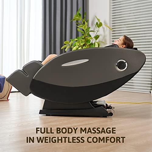 VONOYA Zero Gravity Massage Chair,Electric Shiatsu Massage Recliner with Foot Thigh Head Neck Back Massage, Full Body Massage Chair with Heating 22 Nodes Bluetooth Speakers