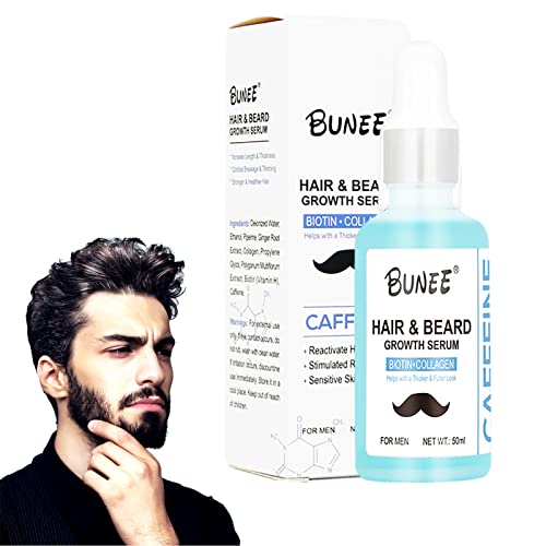 Óleo de Barba para Crescimento Masculino - 50ml Óleo para Crescimento de Barba | Óleo de barba espes
