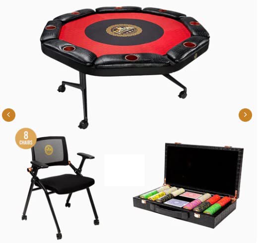 Amazon.co.jp: Triton クラシック折りたたみ式8プレーヤーポーカー