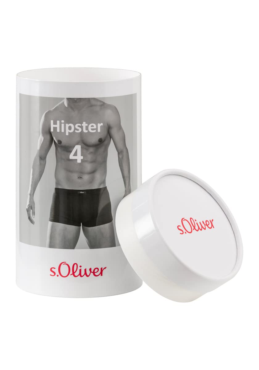 s.Oliver Mh-35h_l Caleçon Boxeur Homme (Lot de 4)