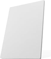 JUFZQO 1/2" Thick 12x16 Ceramic Fiber Board - 2300°F Fireproof Insulation for Fireplaces, Kilns, Grills