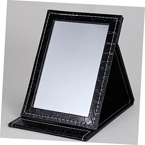 Ipetboom espejo plegable para maquillaje con luz miniatura 5