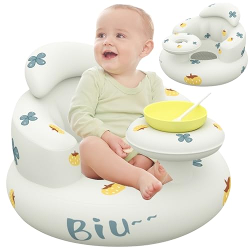 Siège gonflable bébé imperméable pour laver et nourrir bébé sans fatigue