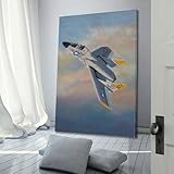 Zoom IMG-2 poster vintage con aereo militare