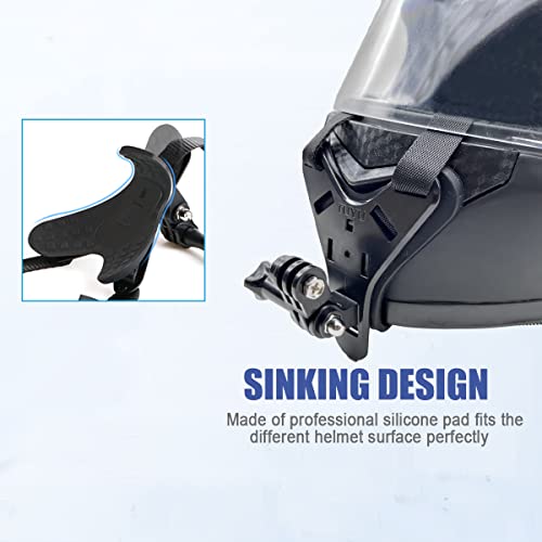 WLPREOE-Motorcycle-Helmet-Chin-Strap-Mount-for-GoPro-FootageStable-POV-Attachament-Accessories-Kit-for-GoPro-Hero-11-10-9-8-7-6-5Black