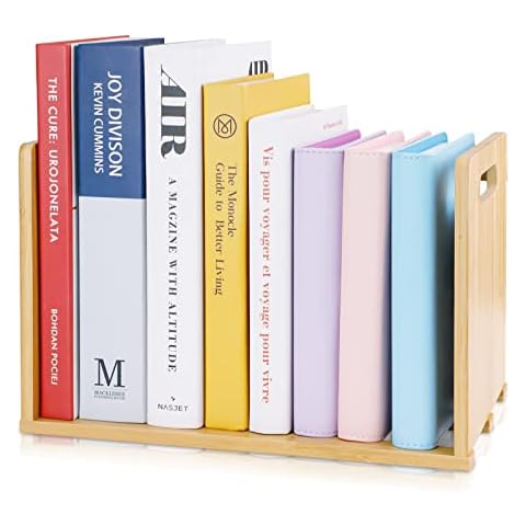 SHILIPAIJC Portable Wooden Desktop Bookshelf Cover