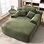 Light Green Technology Fabric(sofa With Cover)