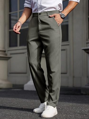 Image of Noble Monk Men's Regular Fit Mid Rise Pants