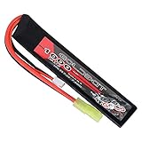 【Hohe Feuerrate】 Der GOLDBBAT Lipo-Akku bietet einen hohen Stromfluss und damit eine hohe Rotationsrate.