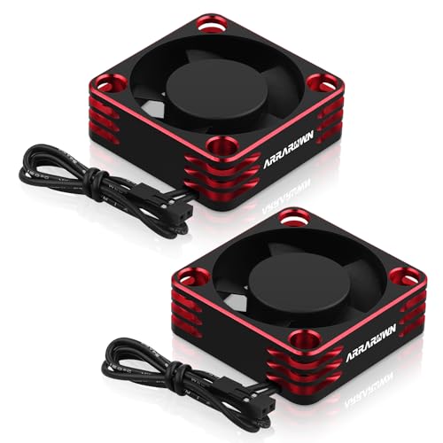 2Pack RC Car Motor Cooling Fan Heatsink 28000RPM