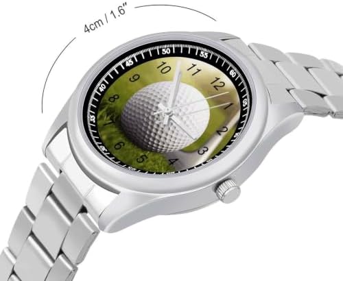 Minimalist Stainless Steel Band Watch for Man, Business Wristwatch - 1
