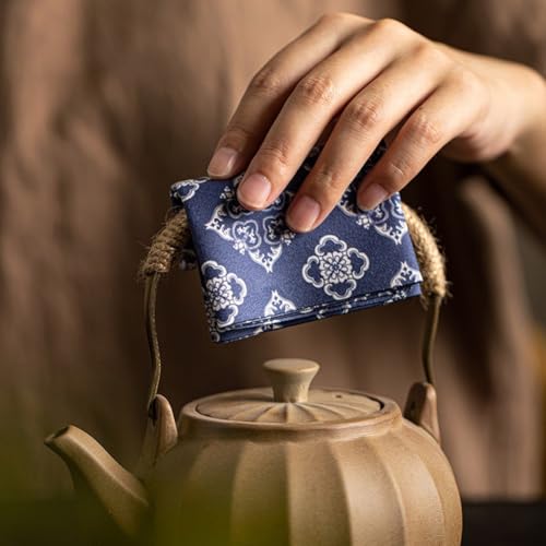 Torchon chinois rétro classique pour retrouver la magie du thé