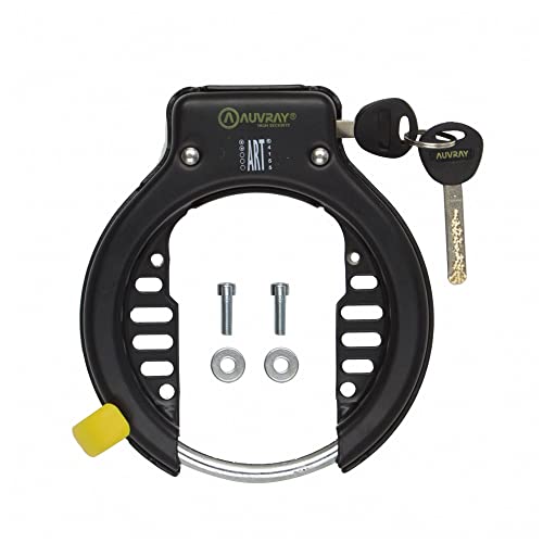 Auvray Antivol - Ferro Da Cavallo Mega Lock Adulto, Unisex, Taglia Unica, Colore: Nero