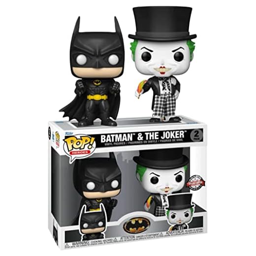 Funko Pop Batman & Joker 2-Pack 1989 – Funko Pop Limited Edition