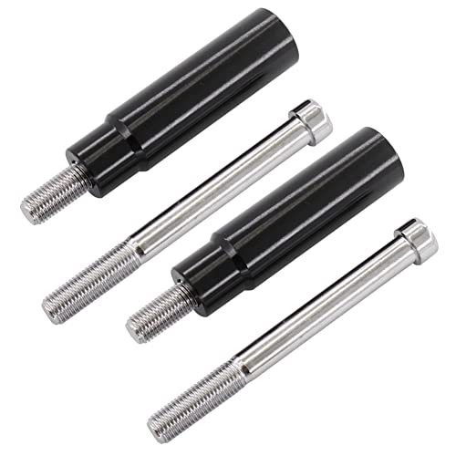 Newsmarts Handlebar Extension Support Bracket GPS Navigation Extender Mount for Kawasaki Z1000SX Ninja1000 2011-2019, H2SX Ninja650 2018-2019, GTR1400 2008-2016, 1 Pair Black