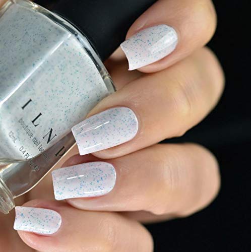 Image of ILNP Shaved Ice - Creamy White Speckled Nail Polish