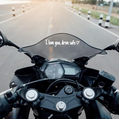 3 Stück Aufkleber I Love You Drive Safe, Auto Aufkleber Spiegel Außen – Ansicht 6