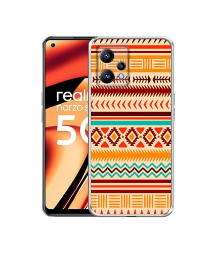 Image of Amazon Brand- Solimo Marathi Rangoli Art Printed Silicon Soft TPU Back Case Cover Compatible for Realme Narzo 50 Pro 5G