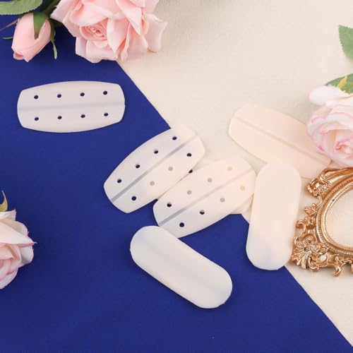 18pcs Bra Strap Cushion, Silicone Anti-Slip Shoulder Dents Pads Band Reducer Soft Protectors Accessories Keep from Slipping Off Bra Strap Holders for Slipping (Skin Color)3