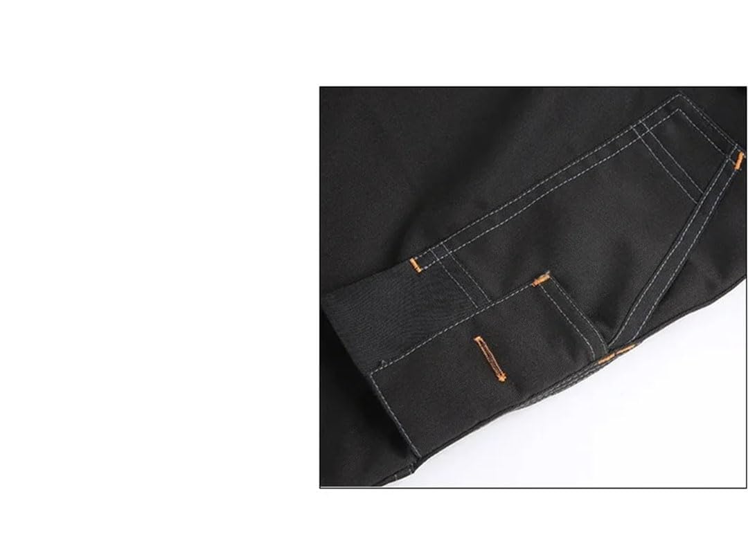 Traje de soldadura para hombre, overol de trabajo de protección, ropa de trabajo, uniforme, mecánico, pantalones cargo con múltiples bolsillos, Mono y almohadilla, 4XL