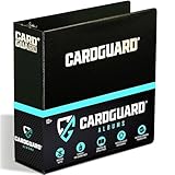 CardGuard Premium 3” Trading Card Binder – 100 Side-Loading Pages 9 Pocket Binder - Archival Safe 3-Ring Storage for Pokémon, YuGiOh, MTG, TCG, Game & Sports Cards