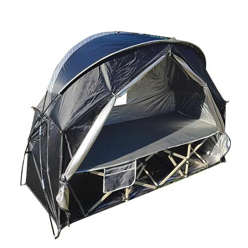 Cot Bed Tent for Solo Campers, Mosquito Net 1-Person Camping Tent, Lightweight& Compact, Without Bed