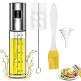 【Fácil De Usar】Puede utilizar los embudos para transferir líquidos o aceite,vierta aceite en el recipiente, simplemente bombee el tapón y luego presione la válvula del pulverizador presurizado para obtener una neblina uniforme. Cepillo de limpieza con largo mango, duradera cerdas flexibles,así como el más difícil desde el interior para llegar a lugares difíciles de alcanzar.
