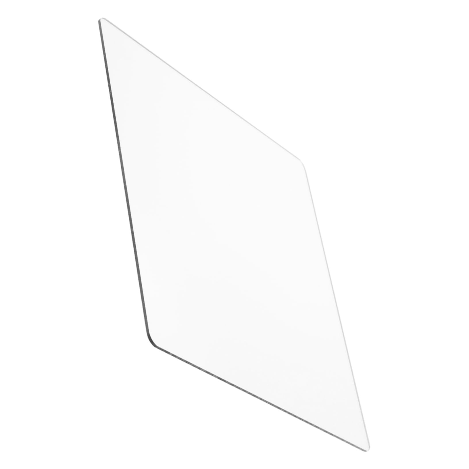 Garneck Acrylic Self-Adhesive Wall Mirror No-Drill Decorative Full Body Mirror Stick for Bathroom Shatterproof