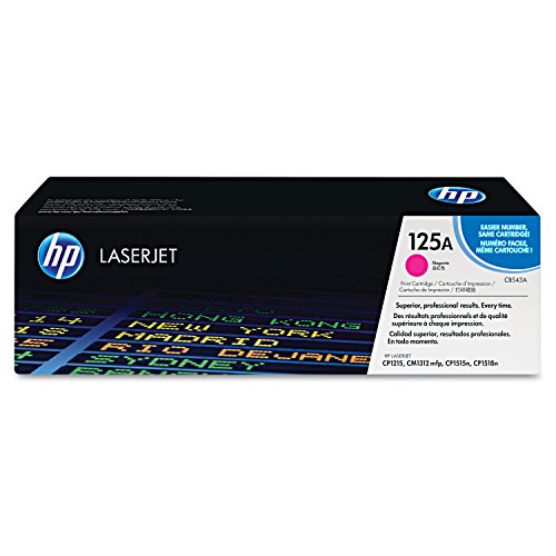 Tinta Y Tóner, Office Product HP Tóner 125A Magenta Laserjet Original (CB543A) Compatibilidad Laserjet CP1515n, CP1518ni, CM1312, CM1312nfi