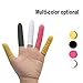 Geestone Latex Finger Covers Disposable Finger cots for Worker Protection Rubber Finger Tips Sleeves Workshop Finger Condoms for cuts Nitrile Finger tip (Yellow, 200pcs)