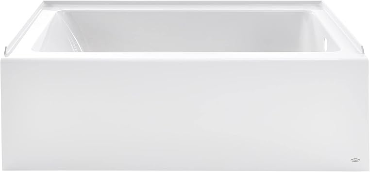 American Standard 2946102.020 Studio 60 x 32-Inch Alcove Bathtub, Right-Hand Drain, White
