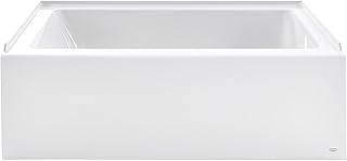 12 Small Bathroom Ideas With Tub for Smart Space Efficient Layouts 87 American Standard 2946102.020 Studio 60 x 32-Inch Alcove Bathtub, Right-...