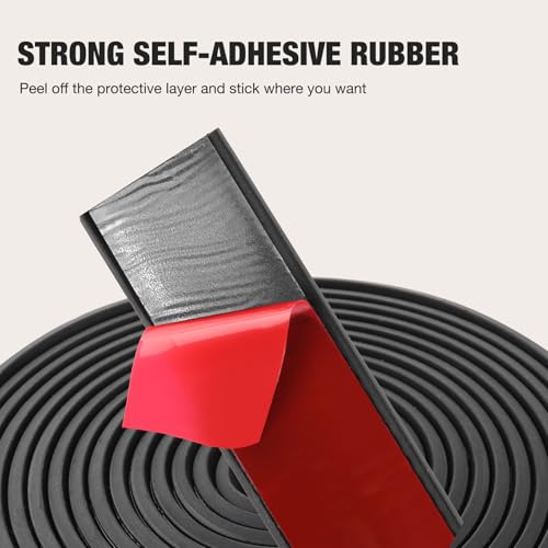 Gummistreifen Selbstklebend Gummimatte Neopren Vollgummi Gummiprofil Zur Wetterabdichtung für Dichtungen zur Vibrationsdämpfung und für Bastelprojekte