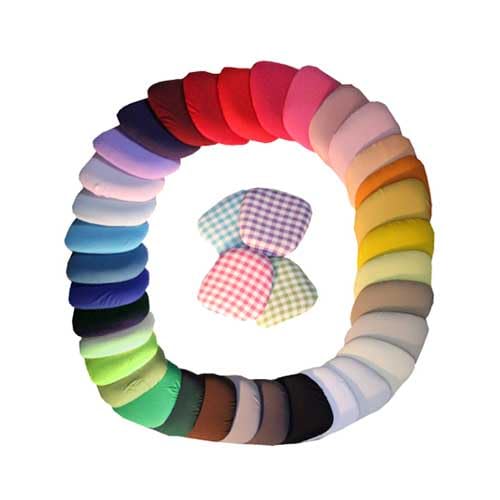 Elegant Event Essentials – Polyester Removable Cushion Pad Covers for Chiavari Chairs – For Home Décor, Wedding, Party, Dining Table, Cafe Restaurants & Banquet – Seamless - Oyster 10 pcs