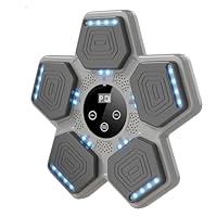 Music Boxing Machine for Adults & Kids - Smart Punching Machine with Boxing Gloves, Wall Boxing Punching Pad for Home, Office, Gym (Upgraded Version)