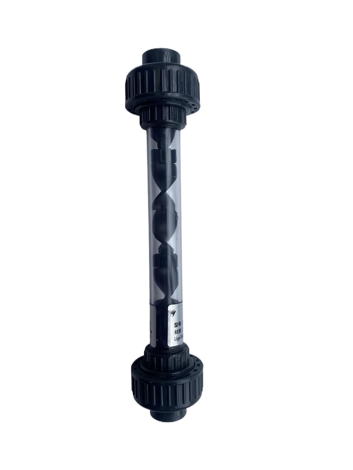 1PCS UPVC 1/2 3/4 1“ 1.25 1.5 2“ 3“ 4” High Efficiency Mixing Equipment Inline Static Mixer Tube(DN50)