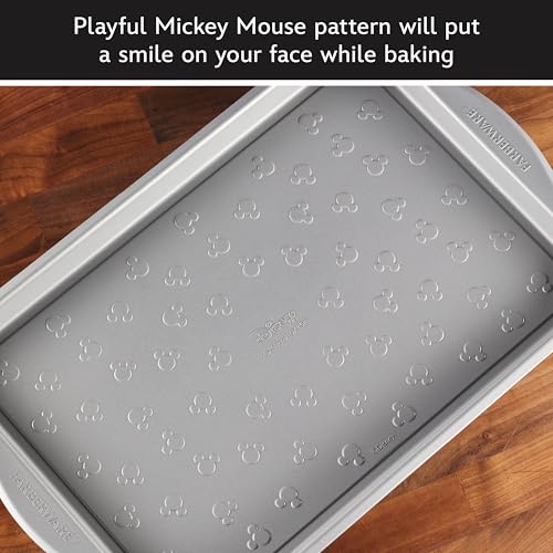 Farberware Disney Monochrome Ceramic Nonstick Cookware Pots and Pans with Baking/Bakeware Cookie Pan and Kitchen Cooking Tool Set, Dishwasher Safe, 8 Piece Cookware Set - Black - image 8
