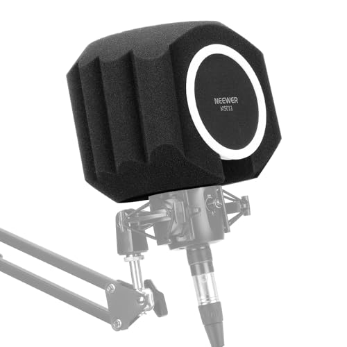 Filtre anti-pop pour microphone de studio NEEWER MS011 pour un podcast clair à la maison