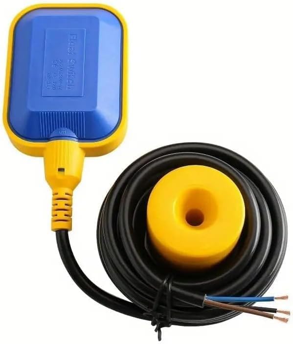 Float Switch , Automatic Water Level Controller Float Switch | Motor Auto On/Off System for Water Tank | Fully Automatic Cut-Off Sensor with 3 Meter Wire (Pack of 1)-picture-17