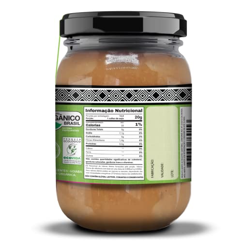 Umbuy Orgânicos Geleia Orgânica Artesanal De Goiaba Zero Açúcar Umbuy 270G Geleia Orgânica De Goiaba