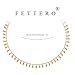 Fettero Cute Choker Necklace for Women Colorful Daisy Flower Choker Cute Chain Choker Necklace Delicate Fashion Gold Dainty Simple Necklace for Women Jewelry Gifts -Gold Bell